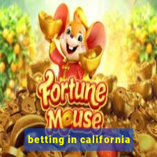 betting in california