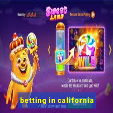 betting in california