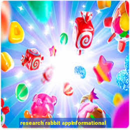 research rabbit appInformational