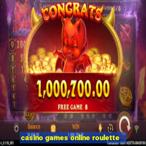 casino games online roulette