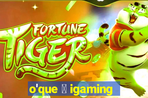 o'que 茅 igaming