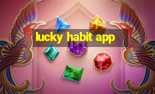 lucky habit app