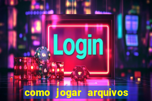 como jogar arquivos na nuvem