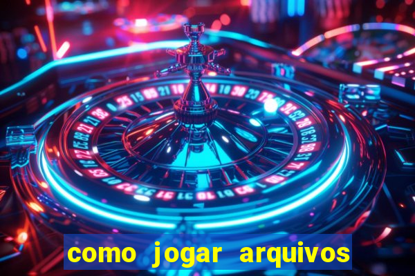 como jogar arquivos na nuvem