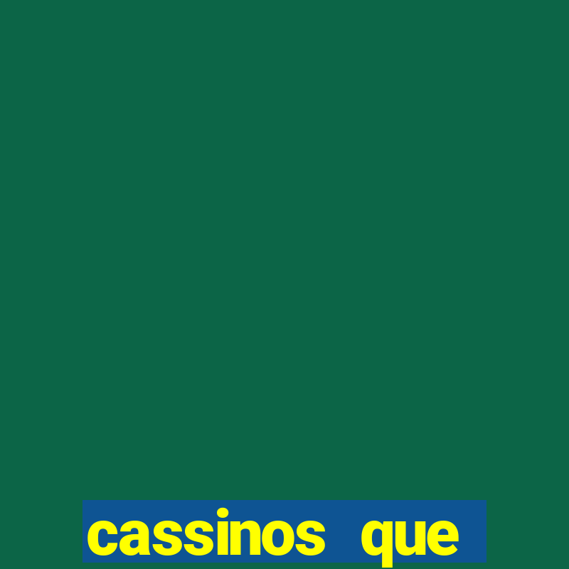 cassinos que aceitam cart茫o de cr茅dito