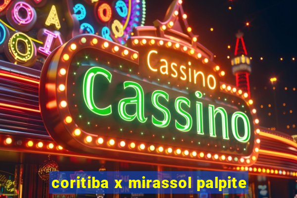 coritiba x mirassol palpite