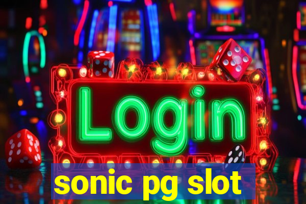 sonic pg slot