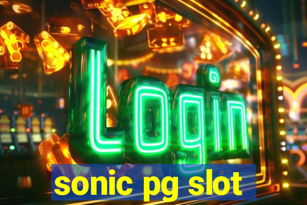 sonic pg slot