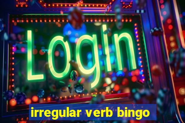 irregular verb bingo