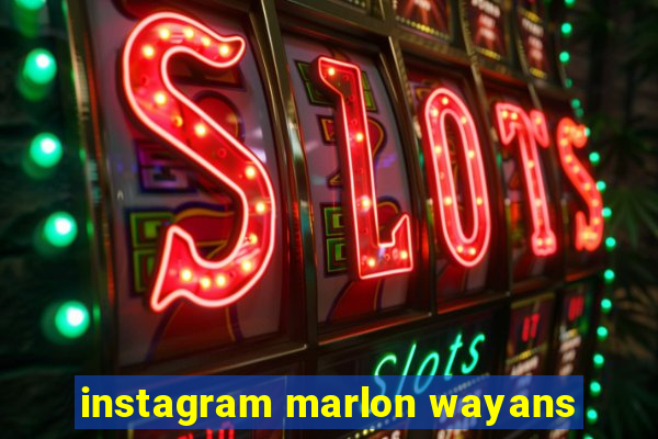 instagram marlon wayans