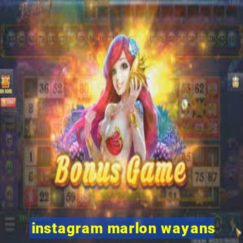 instagram marlon wayans