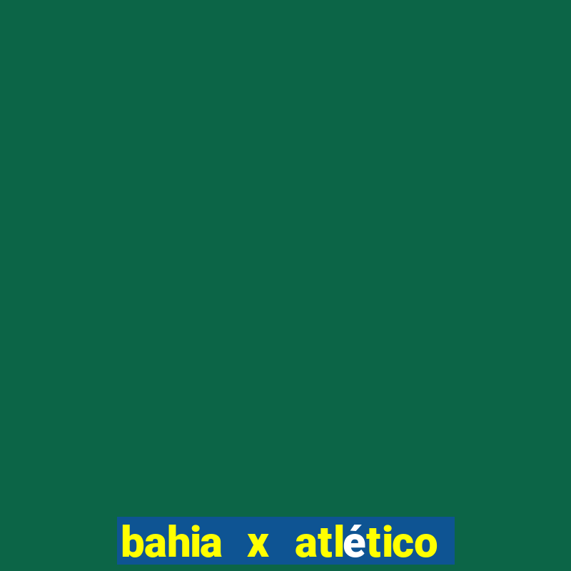 bahia x atlético mg palpite