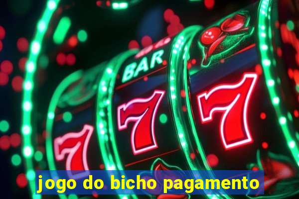 jogo do bicho pagamento