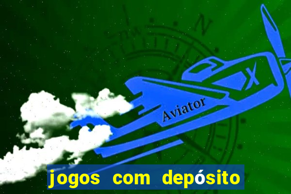 jogos com depósito de 5 reais