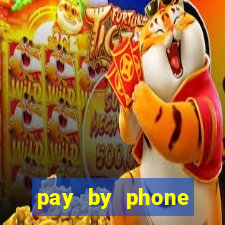 pay by phone casino sites