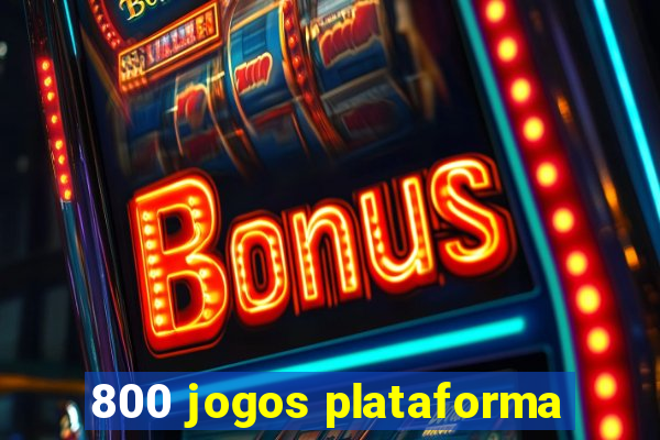 800 jogos plataforma