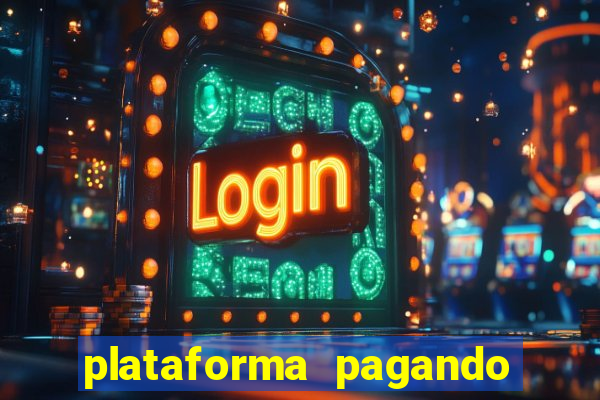 plataforma pagando b么nus no cadastro