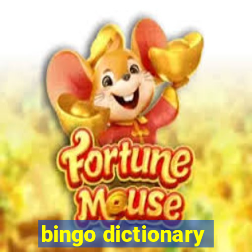 bingo dictionary