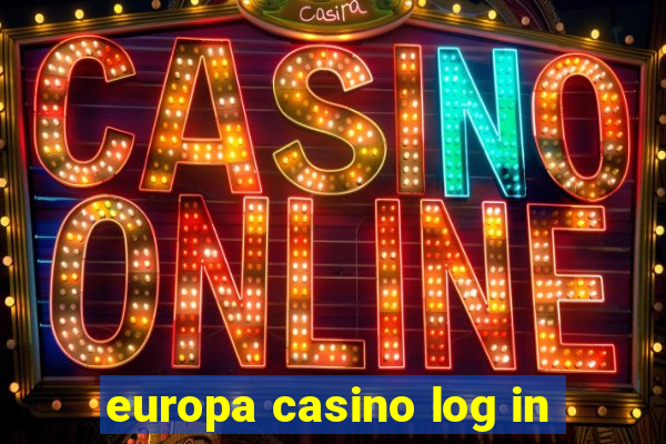 europa casino log in