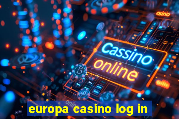 europa casino log in