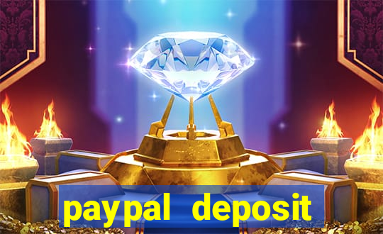 paypal deposit online casino