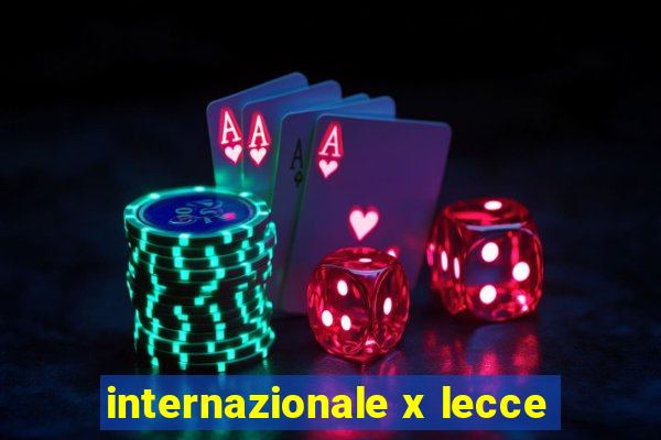 internazionale x lecce