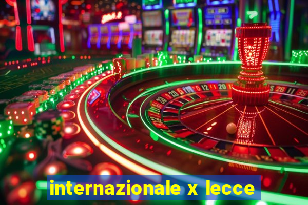 internazionale x lecce