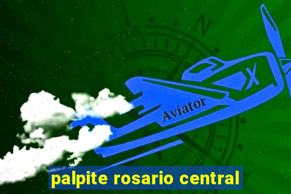 palpite rosario central