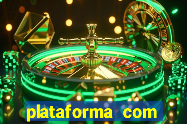 plataforma com porcentagem de ganhos