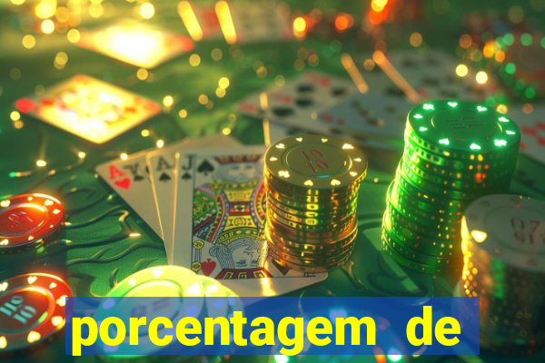 porcentagem de jogos slots