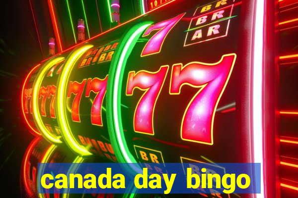 canada day bingo