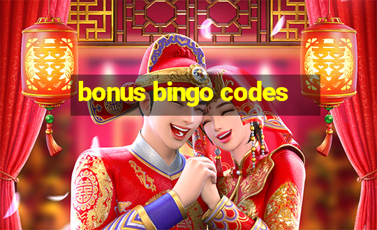 bonus bingo codes