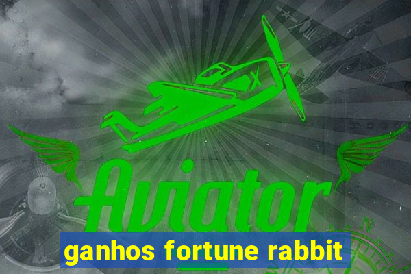 ganhos fortune rabbit