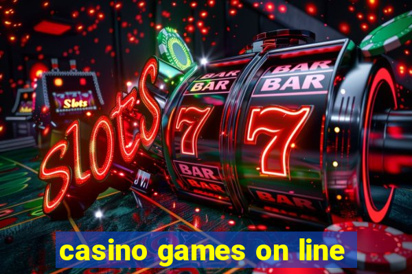 casino games on line