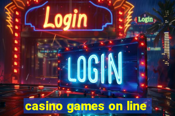 casino games on line