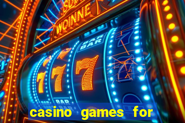 casino games for real money online