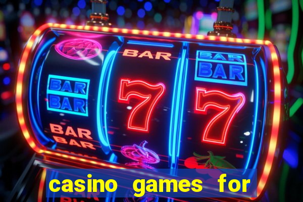 casino games for real money online