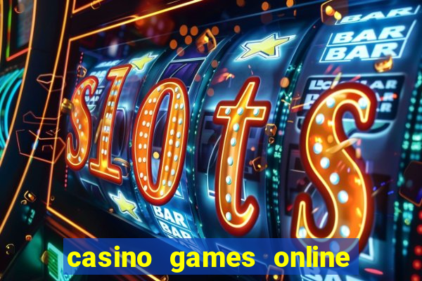 casino games online free play slot