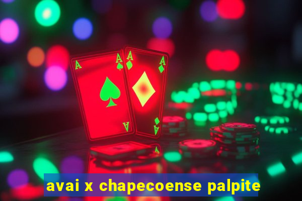 avai x chapecoense palpite