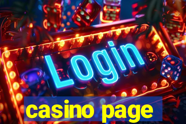 casino page