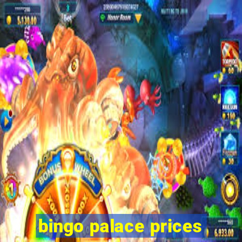 bingo palace prices