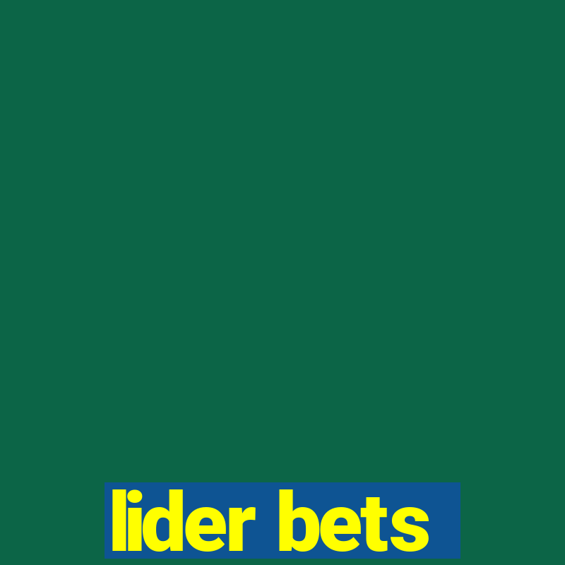 lider bets