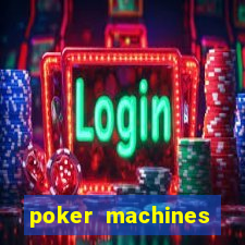 poker machines games free slots