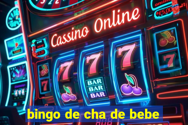 bingo de cha de bebe