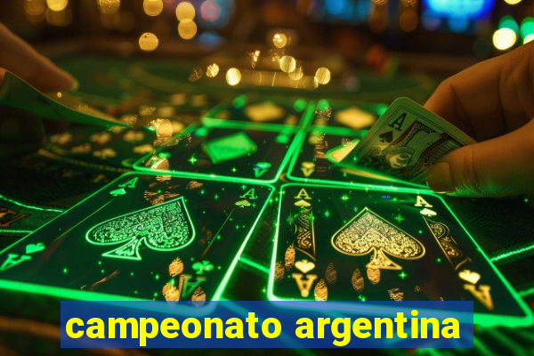 campeonato argentina