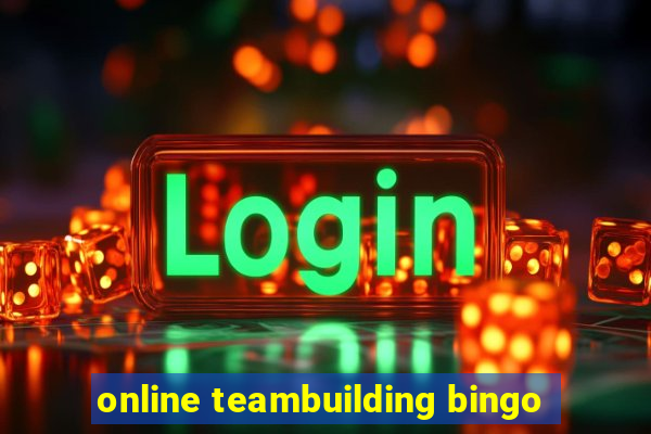 online teambuilding bingo