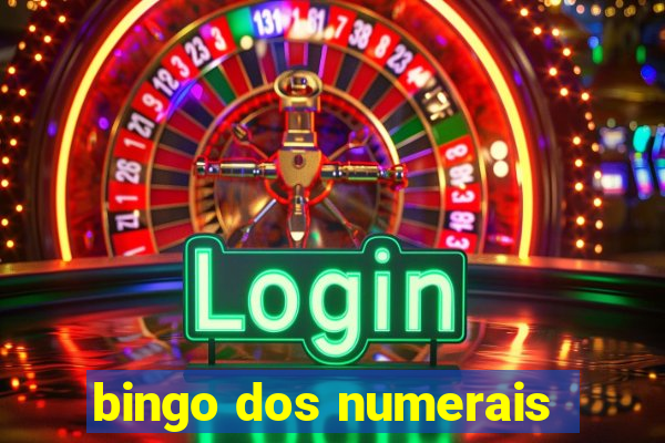 bingo dos numerais