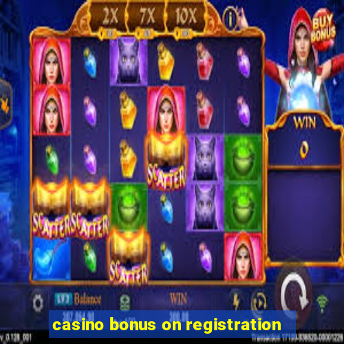 casino bonus on registration