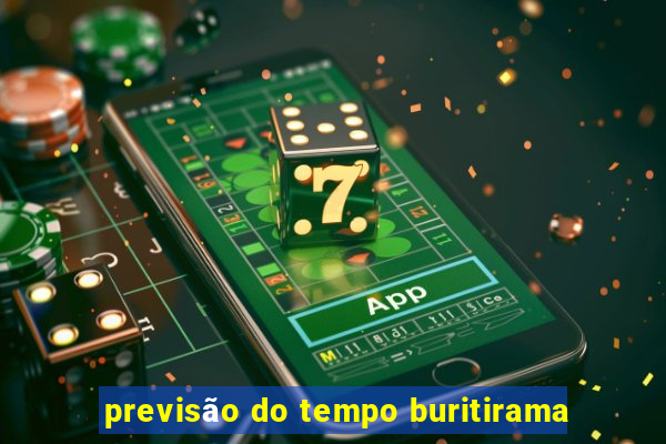 previsão do tempo buritirama