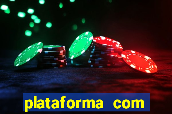 plataforma com bonus no cadastro